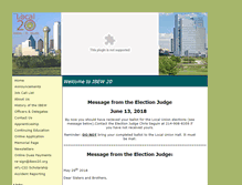 Tablet Screenshot of ibew20.org